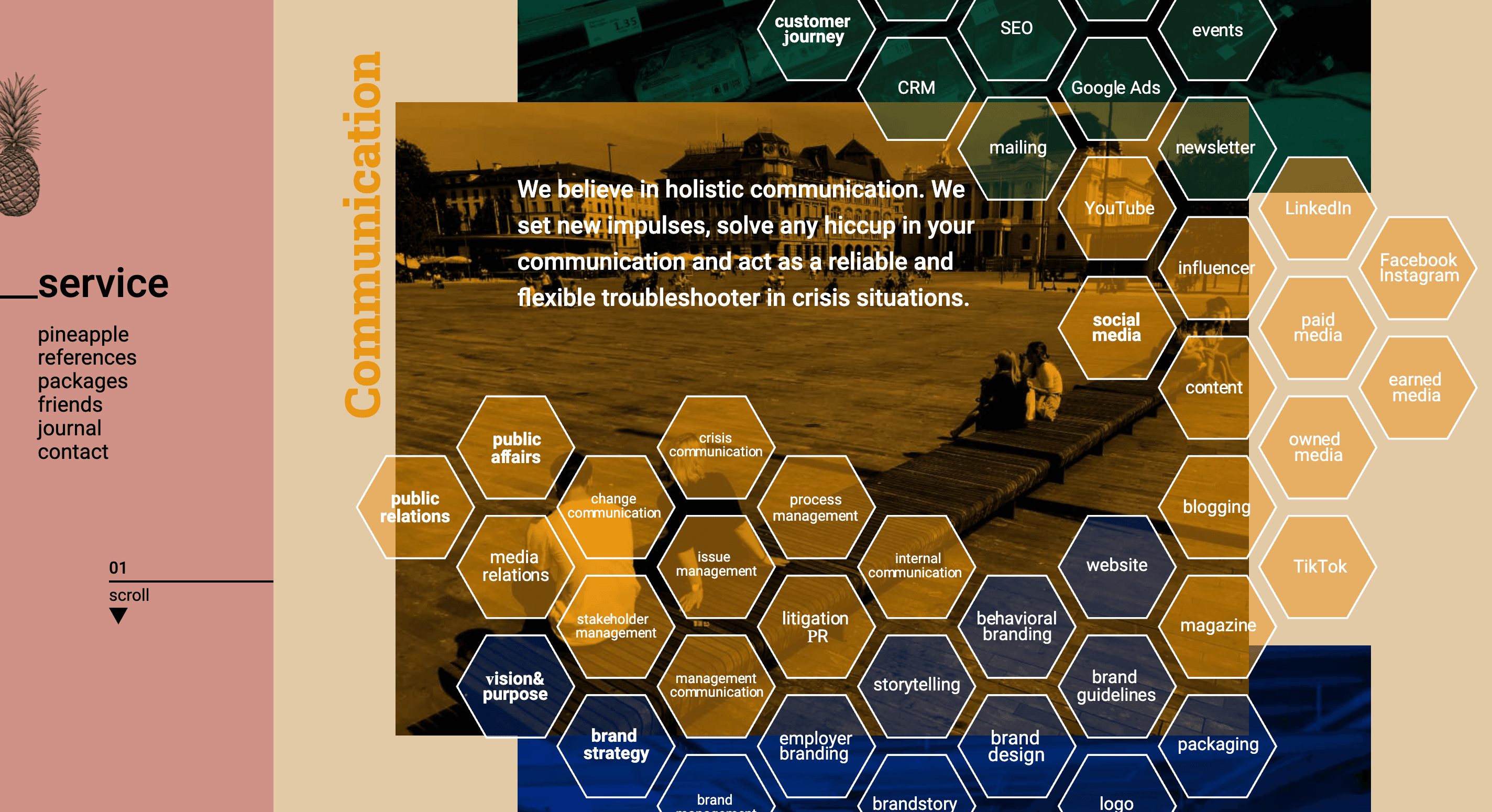 Dynamic Marketing Agency Web Presence project screenshot